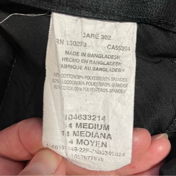 Lee Flex Motion Regular Fit Grey Trouser Pant Jeans Size 14 - Picture 6 of 10